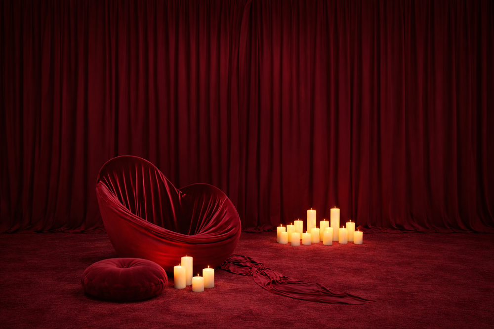 Classic Red Valentine Backdrop